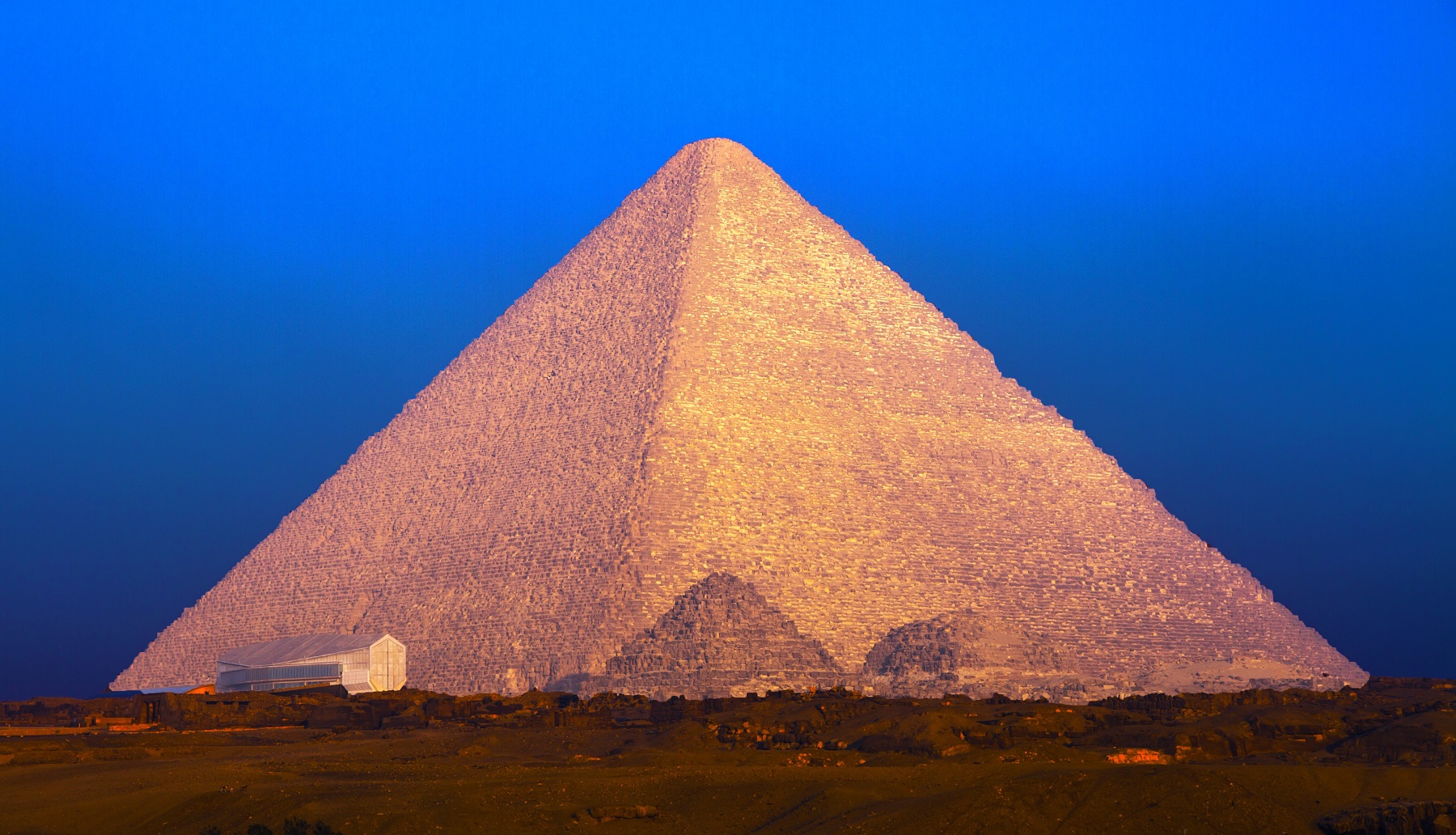 An image of the Great Pyramid of Giza. Shutterstock.
