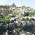 Arheološki ostaci na nalazištu Tel Burna