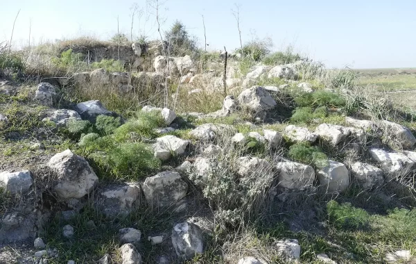 Arheološki ostaci na nalazištu Tel Burna
