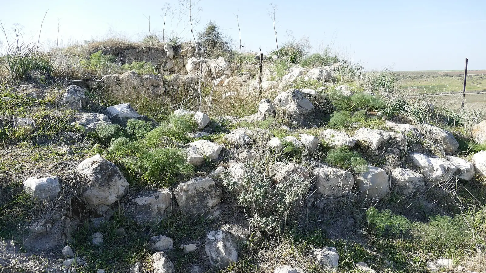 Arheološki ostaci na nalazištu Tel Burna