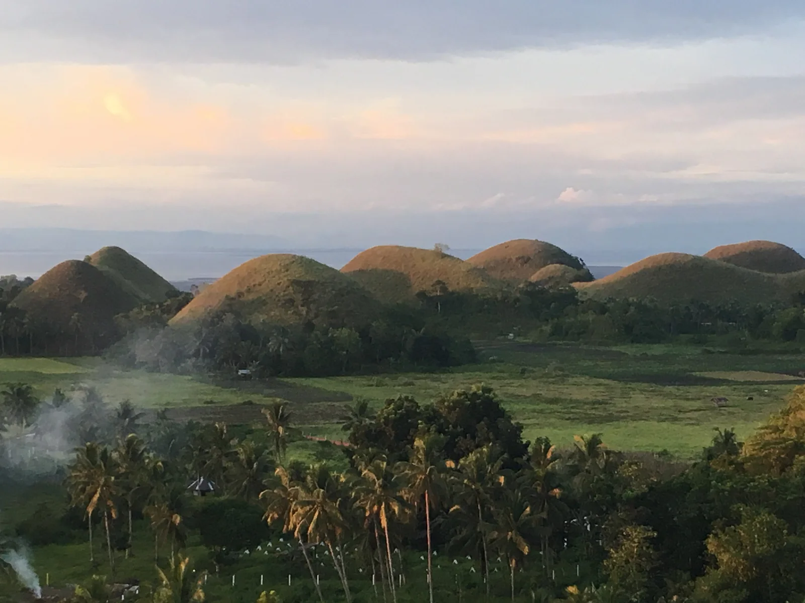 Zaobljena Čokoladna brda na filipinskom otoku Boholu