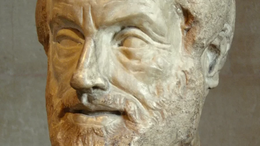 Rimsko portretno poprsje Aristotela u Louvreu