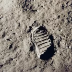 Otisak čizme astronauta Apolla 11 u Mjesečevu regolitu